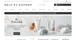 Desktop Screenshot of beautyexpert.com
